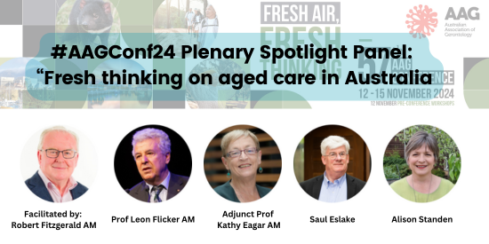 Image of Robert Fitzgerald Leon Flicker Kathy Eagar Saul Eslake Alison Standen