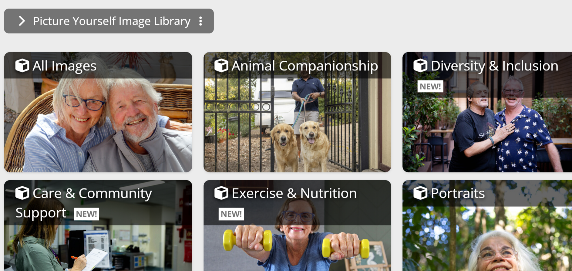 Promo image of picture yourself online library.