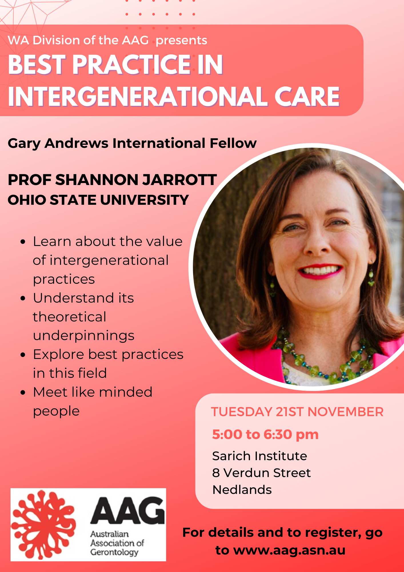 Best practice in intergenerational care WA